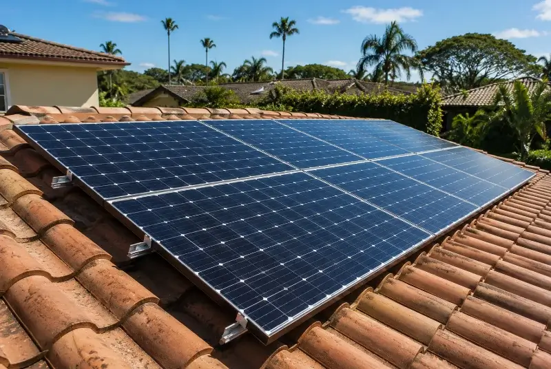 Installation de panneaux solaires à Chilly